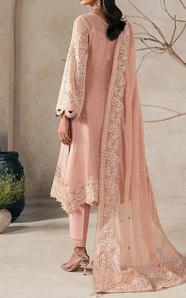 Gulaal Light Pink Chiffon Suit | Pakistani Embroidered Chiffon Dresses USA- Image 2