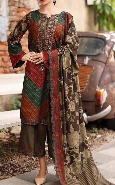 Charizma Multi Staple Suit | Pakistani Winter Dresses in USA- Image 1