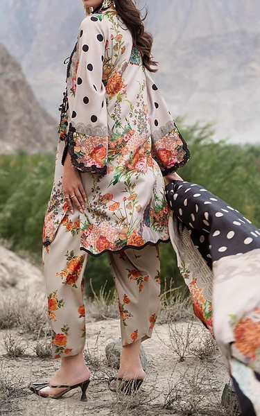 Charizma Off White Staple Suit | Pakistani Winter Dresses in USA- Image 2