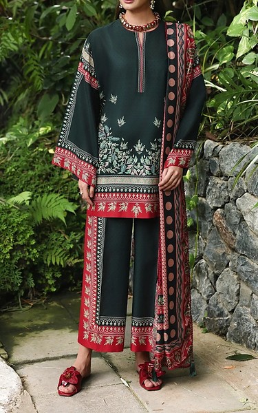 Jazmin Gable Green Lawn Suit | Pakistani Lawn Dress in USA- Image 1