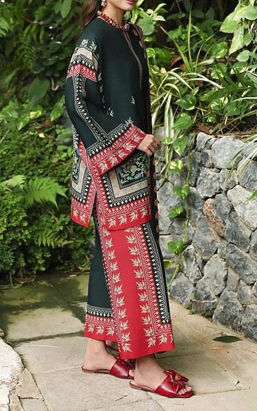 Jazmin Gable Green Lawn Suit | Pakistani Lawn Dress in USA- Image 2
