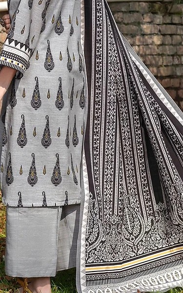 Khas Grey Khaddar Suit | Pakistani Winter Dresses in USA- Image 2