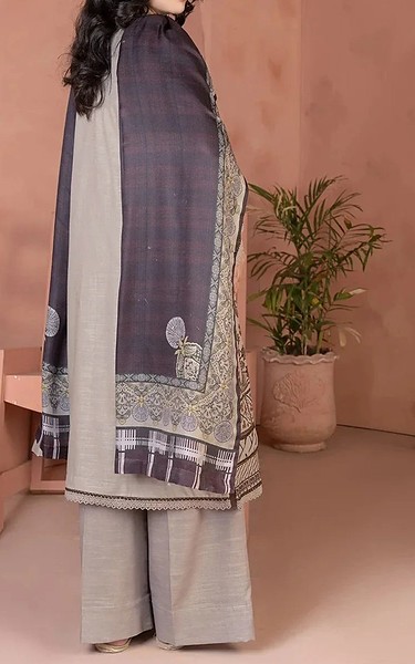 Khas Beige Khaddar Suit | Pakistani Winter Dresses in USA- Image 2