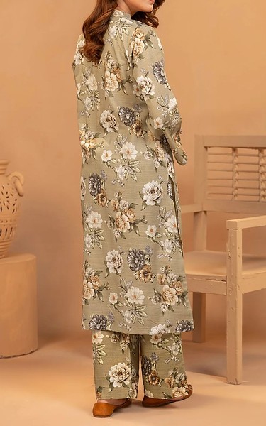 Motifz Beige Khaddar Suit (2 Pcs) | Pakistani Winter Dresses in USA- Image 2