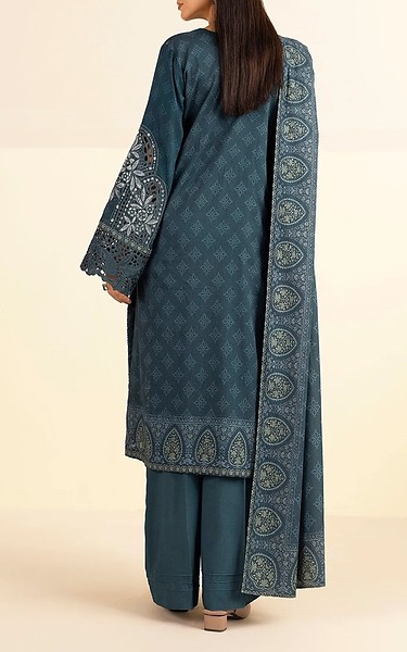 Motifz Pickled Bluewood Linen Suit | Pakistani Winter Dresses in USA- Image 2