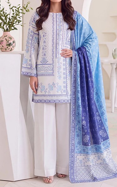 Motifz Off-white Lawn Suit | Pakistani Lawn Dress in USA- Image 1