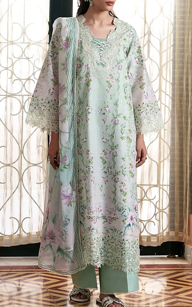 Neeshay Sea Mist Lawn Suit | Pakistani Lawn Dress in USA- Image 1