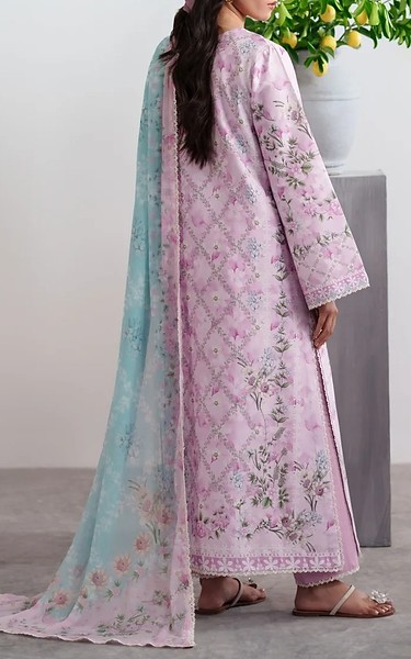 Neeshay Lilac Lawn Suit | Pakistani Lawn Dress in USA- Image 2