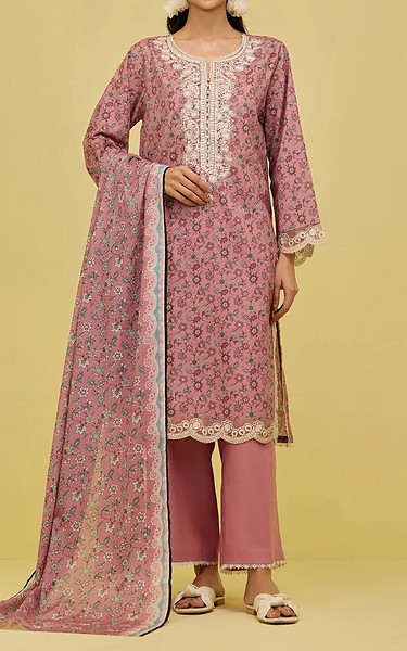 Orient Tea Pink Lawn Suit | Pakistani Lawn Dress in USA- Image 1