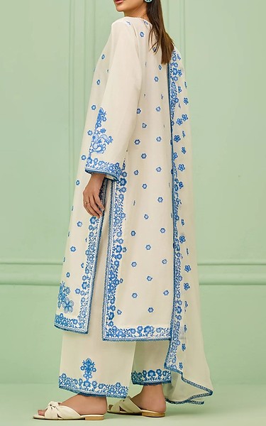 Orient White Lawn Suit | Pakistani Lawn Dress in USA- Image 2