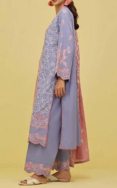 Orient Cadet Grey Lawn Suit | Pakistani Lawn Dress in USA- Image 2