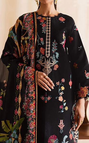 RajBari Black Lawn Suit | Pakistani Lawn Dress in USA- Image 2