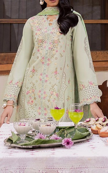 RajBari Mint Green Lawn Suit | Pakistani Lawn Dress in USA- Image 2