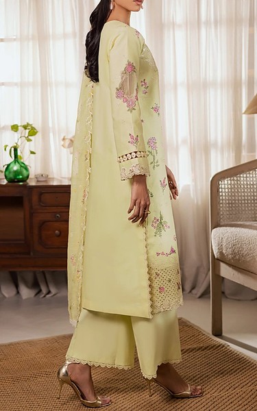 RajBari Lime Lawn Suit | Pakistani Lawn Dress in USA- Image 2