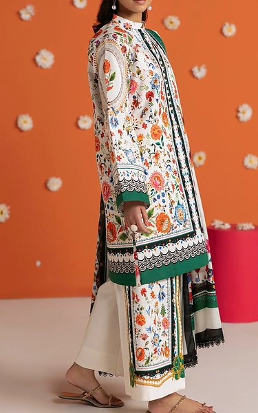RajBari Multicolor Lawn Suit | Pakistani Lawn Dress in USA- Image 2
