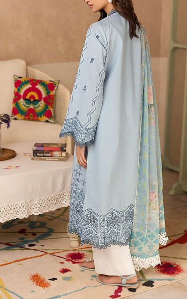 RajBari Cadet Grey Lawn Suit | Pakistani Lawn Dress in USA- Image 2