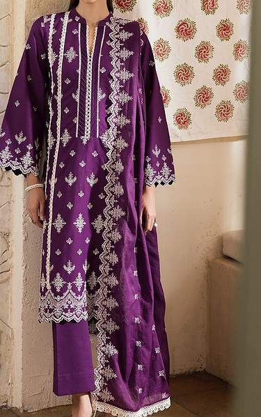 RajBari Indigo Lawn Suit | Pakistani Lawn Dress in USA- Image 1