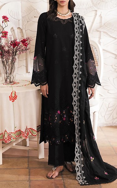 RajBari Black Lawn Suit | Pakistani Lawn Dress in USA- Image 1