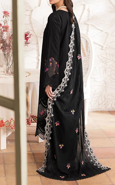 RajBari Black Lawn Suit | Pakistani Lawn Dress in USA- Image 2