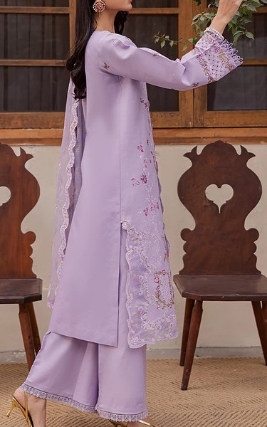 RajBari Lilac Lawn Suit | Pakistani Lawn Dress in USA- Image 2