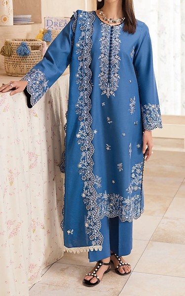 RajBari Blue Lawn Suit | Pakistani Lawn Dress in USA- Image 1