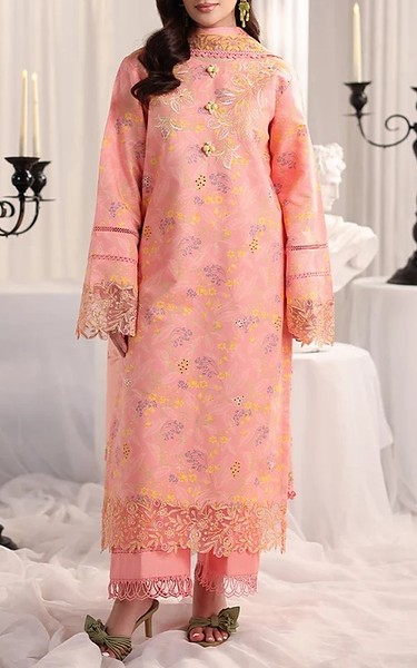 Rang Rasiya Pink Lawn Suit | Pakistani Lawn Dress in USA- Image 1