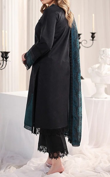 Rang Rasiya Black Lawn Suit | Pakistani Lawn Dress in USA- Image 2