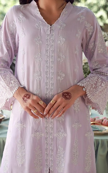 Sahar Lilac Lawn Suit | Pakistani Lawn Dress in USA- Image 2