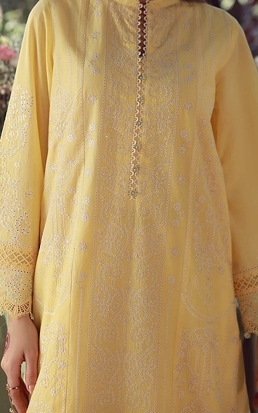 Sahar Yellow Chiffon Suit | Pakistani Lawn Dress in USA- Image 2