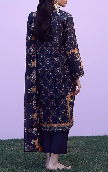 Sahar Navy Blue Lawn Suit | Pakistani Lawn Dress in USA- Image 2
