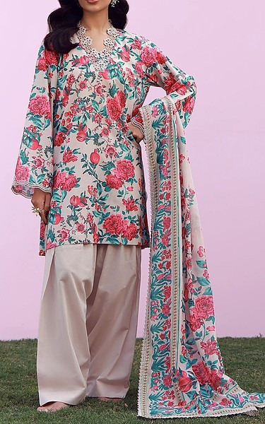 Sahar Multicolor Lawn Suit | Pakistani Lawn Dress in USA- Image 1
