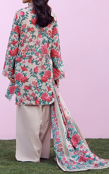 Sahar Multicolor Lawn Suit | Pakistani Lawn Dress in USA- Image 2