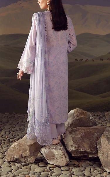 Sahar Lavender Lawn Suit | Pakistani Lawn Dress in USA- Image 2