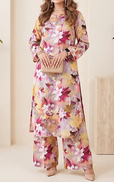 Salitex Multicolor Lawn Suit (2Pcs) | Pakistani Lawn Dress in USA- Image 1