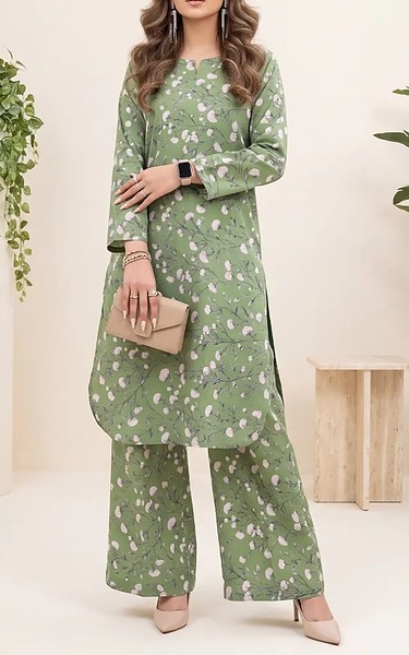 Salitex Mineral Green Lawn Suit (2Pcs) | Pakistani Lawn Dress in USA- Image 1
