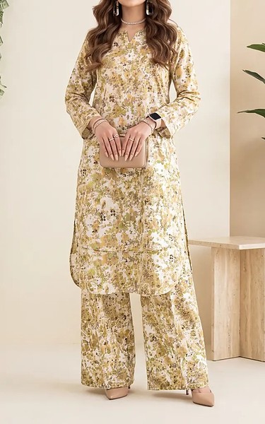 Salitex Olive Lawn Suit (2Pcs) | Pakistani Lawn Dress in USA- Image 1