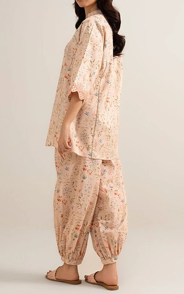 Sapphire Pale Pink Lawn Suit (2 Pcs) | Pakistani Lawn Dress in USA- Image 2