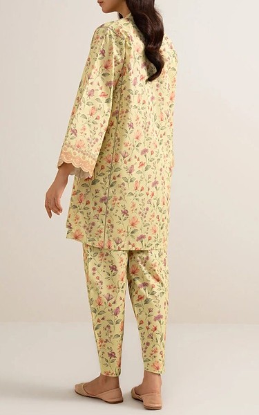 Sapphire Cream Lawn Suit (2Pcs) | Pakistani Lawn Dress in USA- Image 4