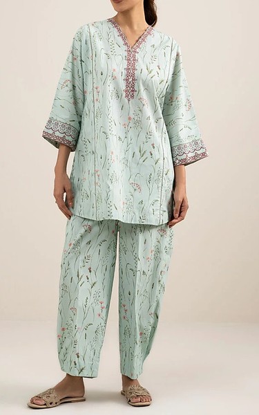 Sapphire Pale Blue Lawn Suit (2 Pcs) | Pakistani Lawn Dress in USA- Image 1