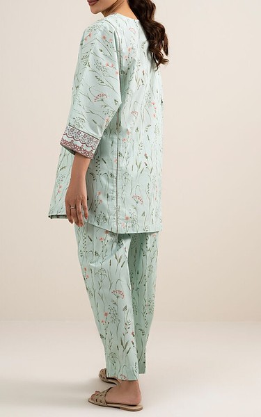 Sapphire Pale Blue Lawn Suit (2 Pcs) | Pakistani Lawn Dress in USA- Image 2
