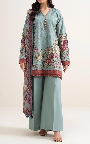 Sapphire Pale Aqua Cotton Suit | Pakistani Lawn Dress in USA- Image 1
