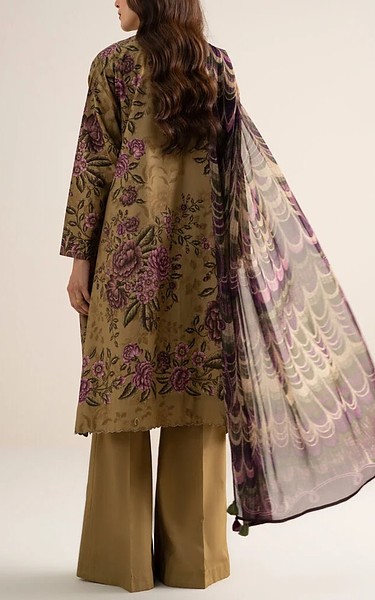 Sapphire Tan Cotton Suit | Pakistani Lawn Dress in USA- Image 2