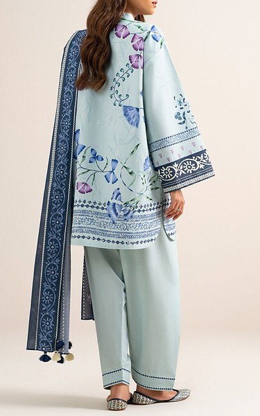 Sapphire Pale Blue Cotton Suit | Pakistani Lawn Dress in USA- Image 2