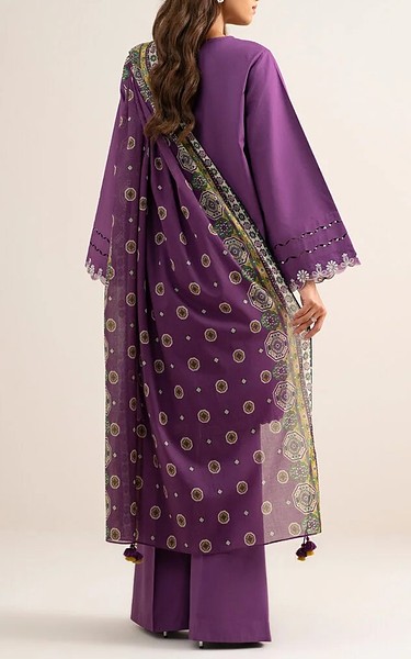 Sapphire Faded Purple Lawn Suit | Pakistani Lawn Dress in USA- Image 1