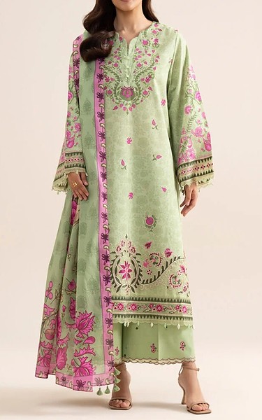 Sapphire Light Green Lawn Suit | Pakistani Lawn Dress in USA- Image 1