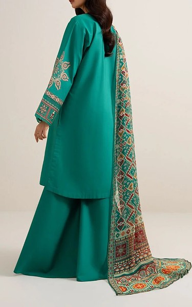Sapphire Teal Lawn Suit | Pakistani Lawn Dress in USA- Image 2