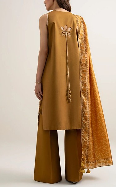 Sapphire Dull Orange Lawn Suit | Pakistani Lawn Dress in USA- Image 2