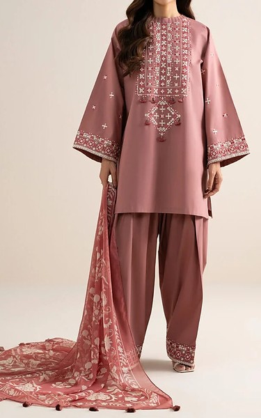 Sapphire Tea Pink Lawn Suit | Pakistani Lawn Dress in USA- Image 1