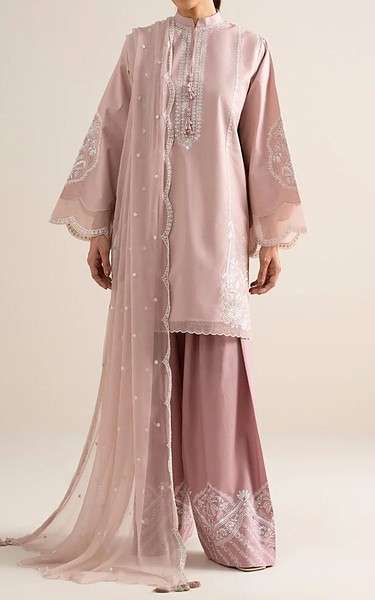 Sapphire Light Pink Lawn Suit | Pakistani Lawn Dress in USA- Image 1