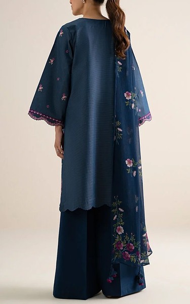 Sapphire Blue Lawn Suit | Pakistani Lawn Dress in USA- Image 2